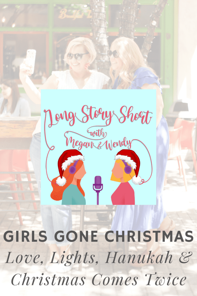 Double Girls Gone Christmas - Love Lights Hanukah and Christmas Comes Twice