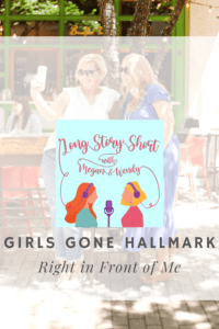 Megan and Wendy recap and review Hallmark Channel's Right in Front of Me. #Hallmarkies #HallmarkMovieReview