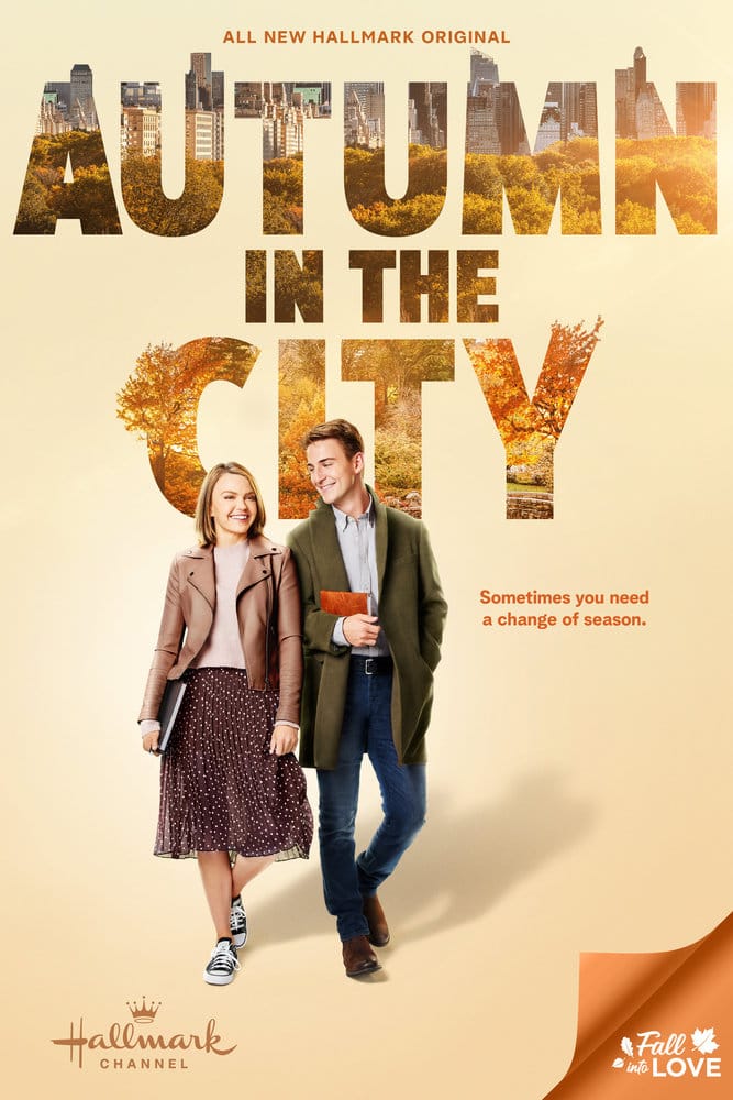 Autumn in the City Hallmark Movie Poster - Girls Gone Hallmark Movie Review