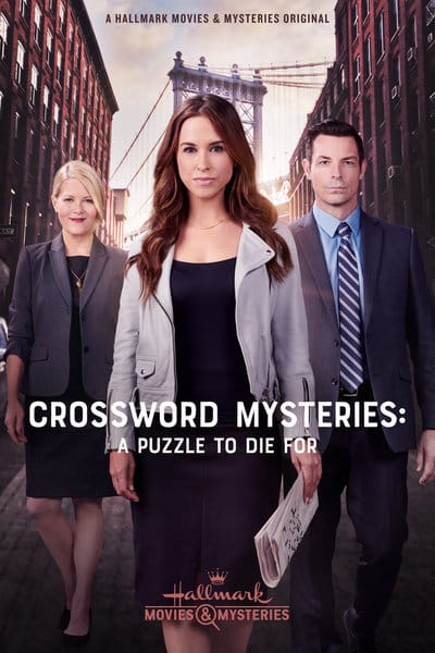 Crossword Mysteries: A Puzzle to Die For movie poster (Hallmark 2019)