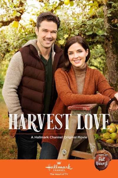 In Harvest Love, a widowed surgeon (Jen Lilley) returns to her family’s pear farm in autumn and finds small-town charm—and unexpected romance with Ryan Paevey.