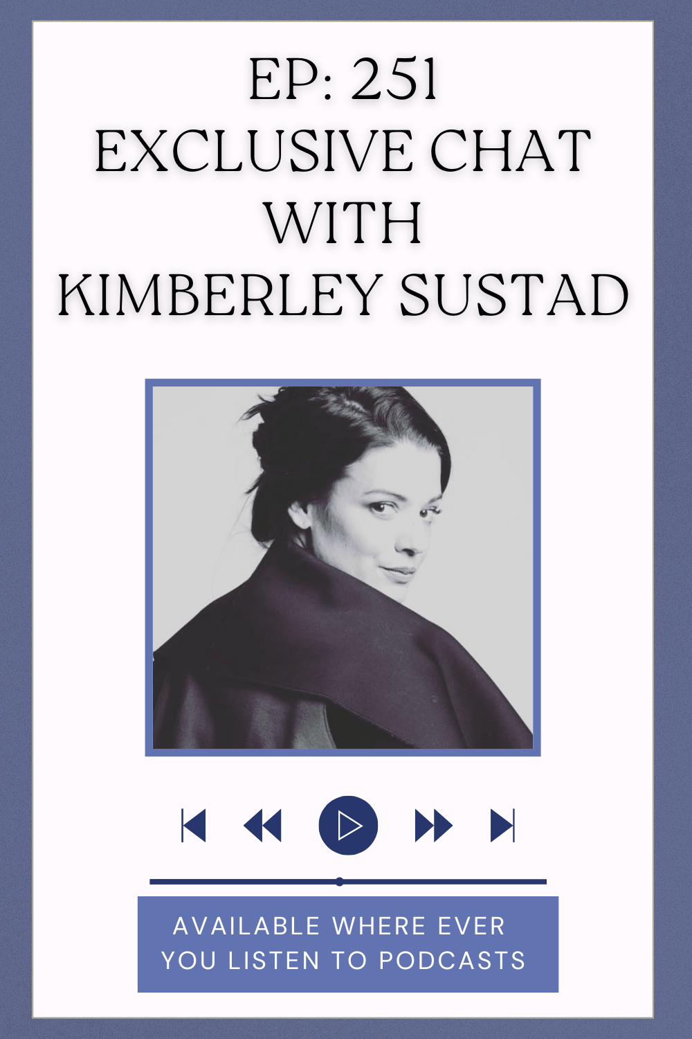 Girls Gone Hallmark welcomes the incredibly talented Kimberley Sustad to the podcast.