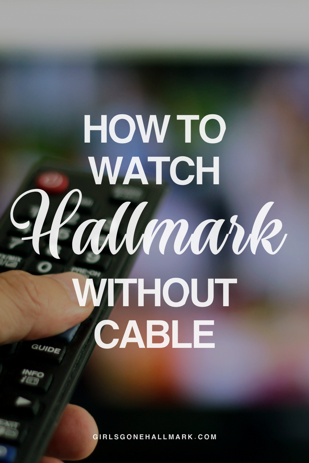 How to get hallmark on youtube tv on sale