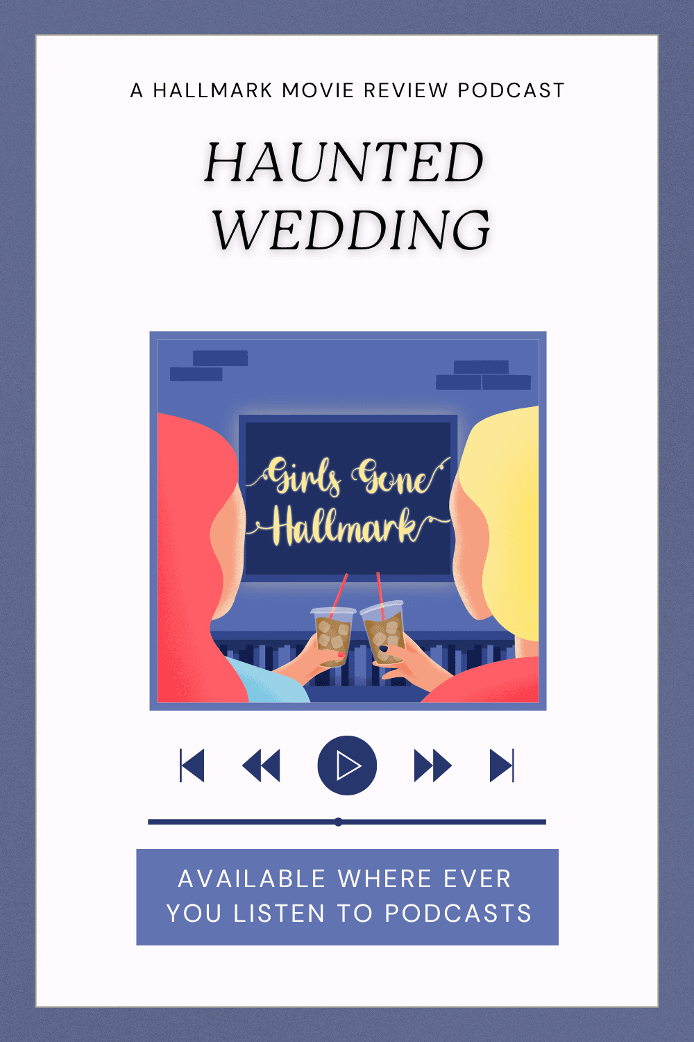 Haunted Wedding | Girls Gone Hallmark review Haunted Wedding from Hallmark's final Fall Into Love movie.