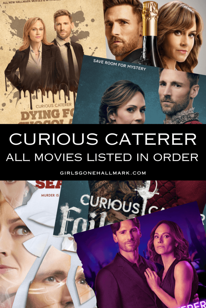 Curious Caterer movies in order | Hallmark's mystery franchise starring Andrew Walker and Nikki DeLoach 