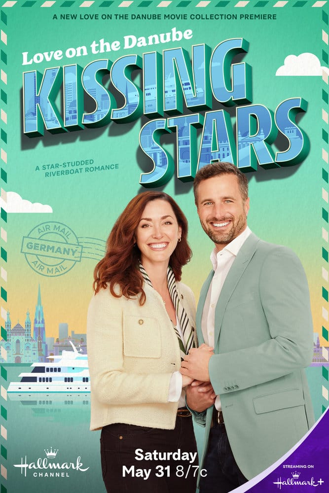 Girls Gone Hallmark reviews Love on the Danube: Kissing Stars - the third movie in the Love on the Danube collection.