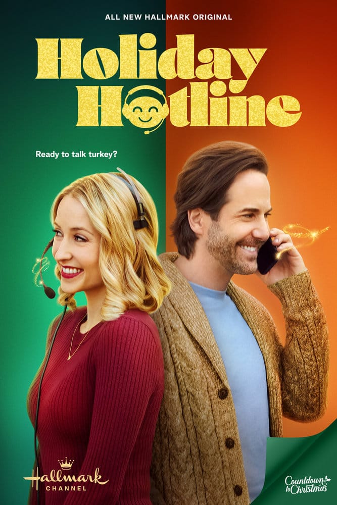 Holiday Hotline movie poster | Thanksgiving Hallmark Movies 