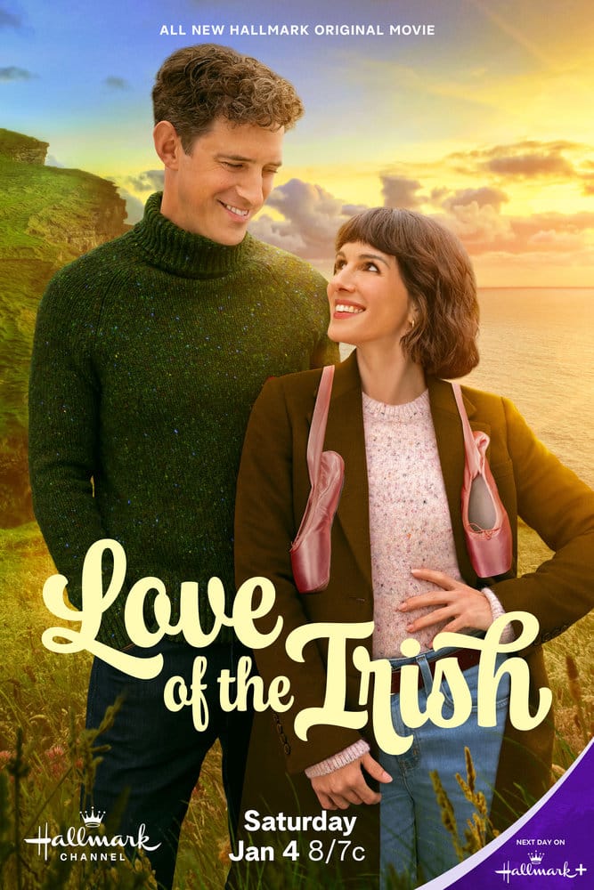 Love of the Irish Hallmark movie poster | Discover what's coming to Hallmark in January 2025! Get the latest on new movies, premieres, and must-watch shows to kick off the new year.