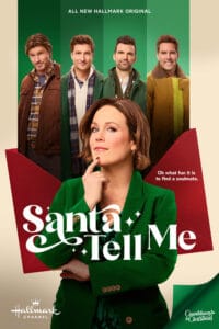Santa Tell Me movie poster | Hallmark Countdown to Christmas 2024 | Starring Erin Krakow