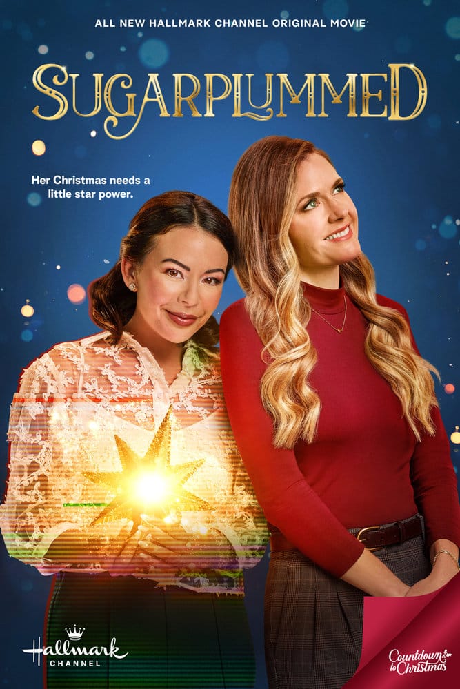 Sugarplummed movie poster | Hallmark Countdown to Christmas 2024 | Starring Janel Parrish and Maggie Lawson
