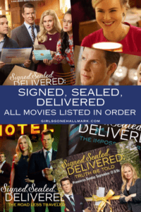 The Complete Guide to Watching the Signed, Sealed, Delivered Movies in Order. A standout Hallmark series that deserves to be watched from start to finish.