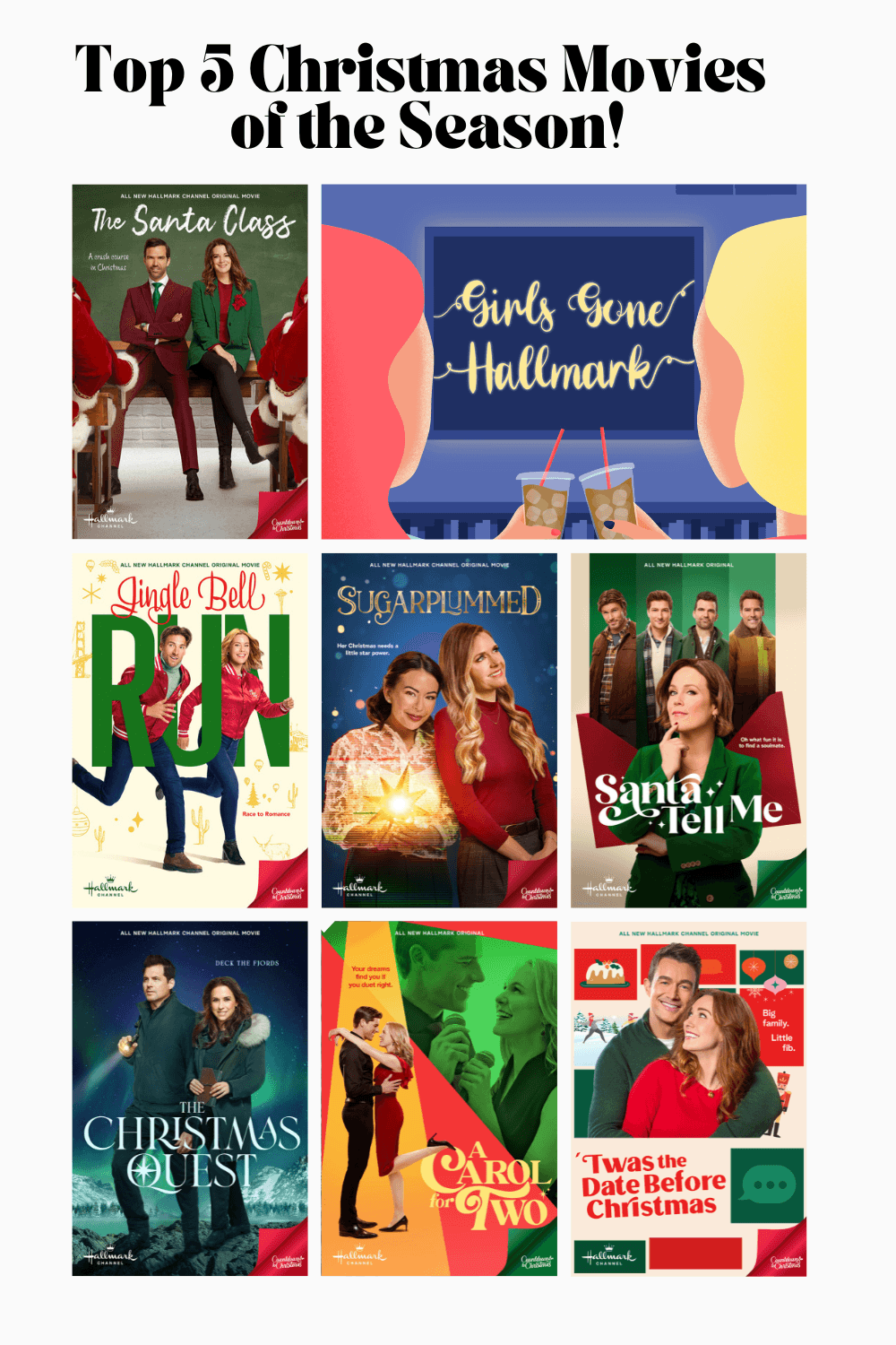 Top 5 Countdown to Christmas movies of 2024! See the Girls Gone Hallmark picks, honorable mentions, and celebrate the magic of Countdown to Christmas.