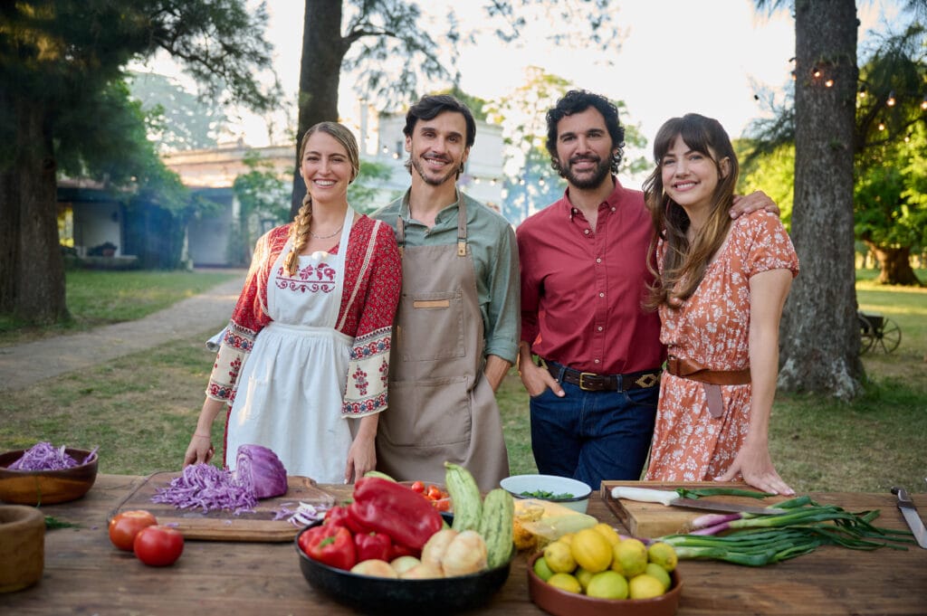 My Argentine Heart | Photo: Valentina Frione, Eliseo Barrionuevo, Juan Pablo Di Pace, Julie Gonzalo
Credit: ©2024 Hallmark Media/Photographer: Federico Romer