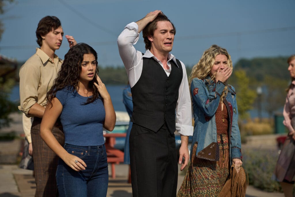 The Way Home, Season 3 | Photo: Sadie Laflamme-Snow, Jordan Doww, Devin Cecchetto. The Way Home season 3 episode 3

Credit: ©2024 Hallmark Media/Photographer: Michael Tompkins
