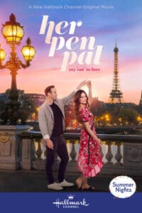Girls Gone Hallmark reviews fan-favorite request Her Pen Pal starring Mallory Jansen and Joshua Sasse in this fun, dreamy romance that takes place in Paris.