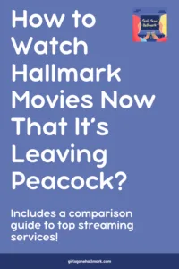 How to Watch Hallmark Channel Now That It’s Leaving Peacock | Hallmark Channel will not be available on Peacock after April 30, 2025. Discover the best ways to stream Hallmark Channel now - get the scoop on Hallmark+, Frndly TV, and more.