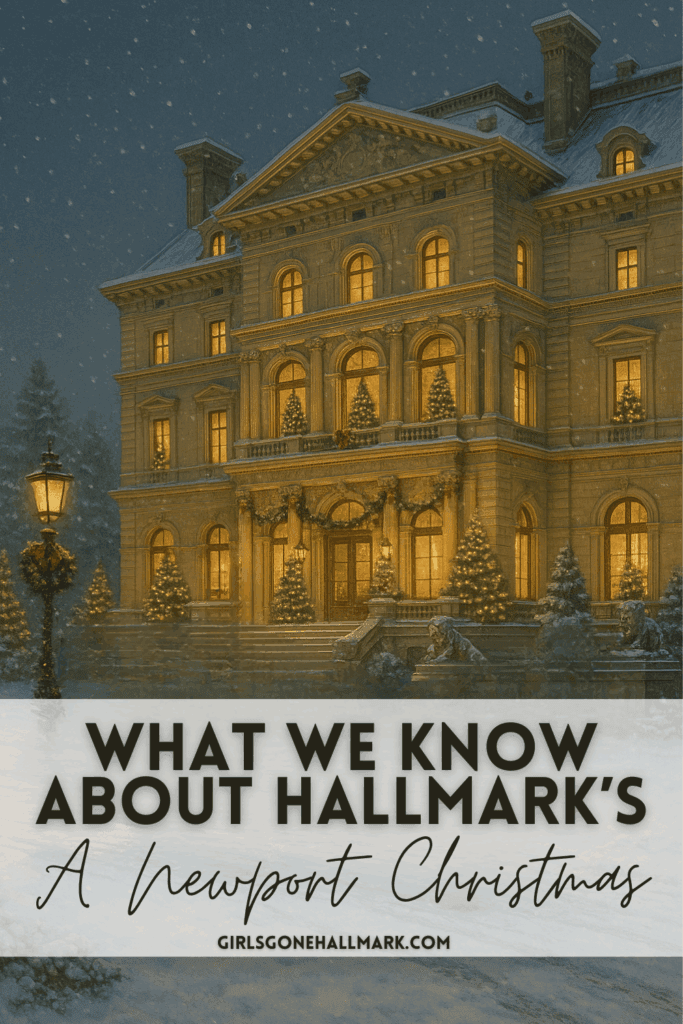 Hallmark’s A Newport Christmas stars Wes Brown and Ginna Claire Mason in a magical time-travel romance set in Rhode Island. Here’s everything we know! #HallmarkMovies #HallmarkChristmasMovies 
