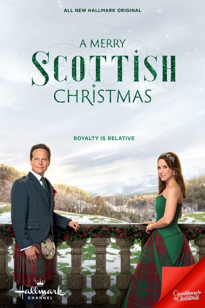 A Merry Scottish Christmas movie poster (Hallmark 2023)