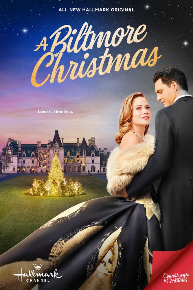 Hallmark movie poster from A Biltmore Christmas starring Kristoffer Polaha and Bethany Joy Lenz. | See all Kristoffer Polaha Hallmark movies in order - from romantic classics to mystery favorites - in this complete list.