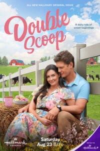 Get the scoop on Double Scoop, Hallmark’s sweet new rom-com where ice cream rivals Nora and James discover old sparks can still melt hearts.