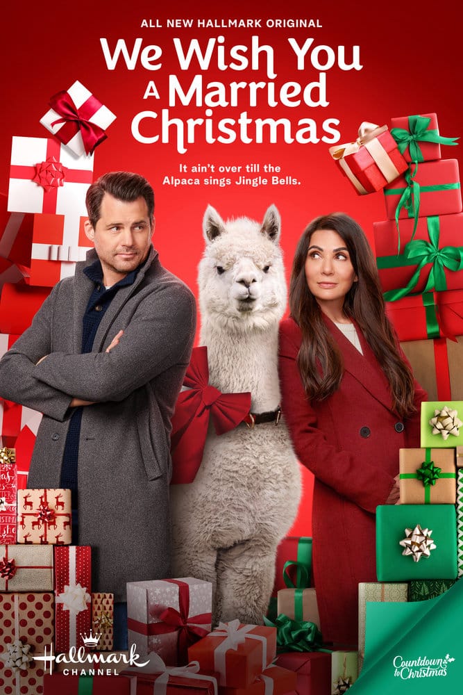 Hallmark movie poster for We Wish You a Married Christmas starring Kristoffer Polaha. | See all Kristoffer Polaha Hallmark movies in order - from romantic classics to mystery favorites - in this complete list.