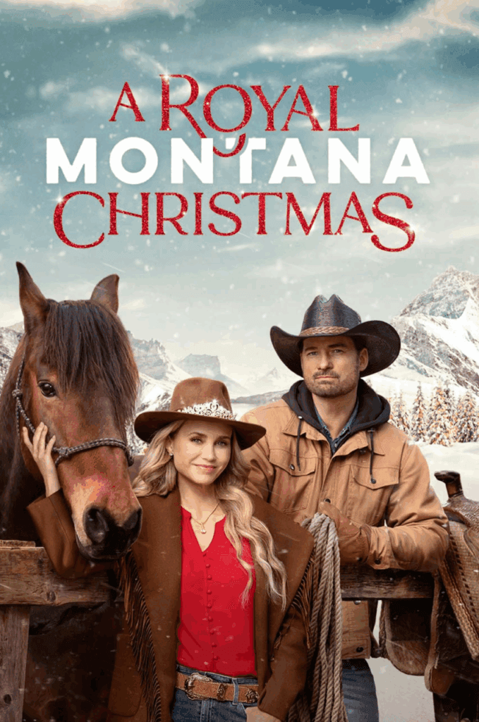 A Royal Montana Christmas Movie Poster