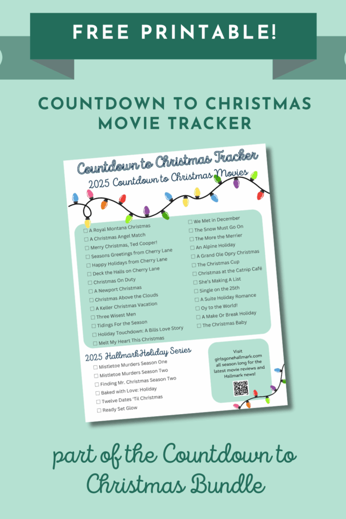 Hallmark Countdown to Christmas Movie Tracker