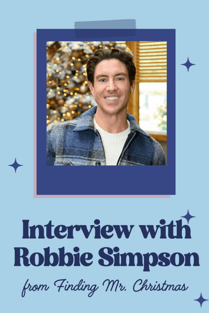 Interview with actor Robbie Simpson from Finding Mr. Christmas