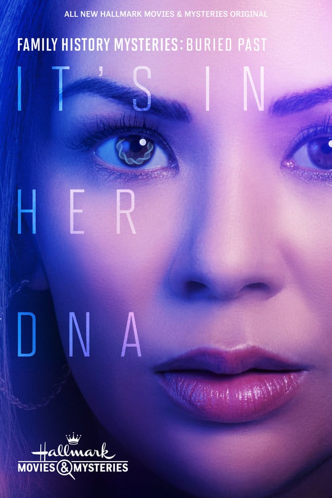 Family History Mysteries: Buried Past movie poster | Looking for hallmark movies like Signed, Sealed, Delivered? These heartfelt picks share found family, purpose, and emotional depth POstables love.