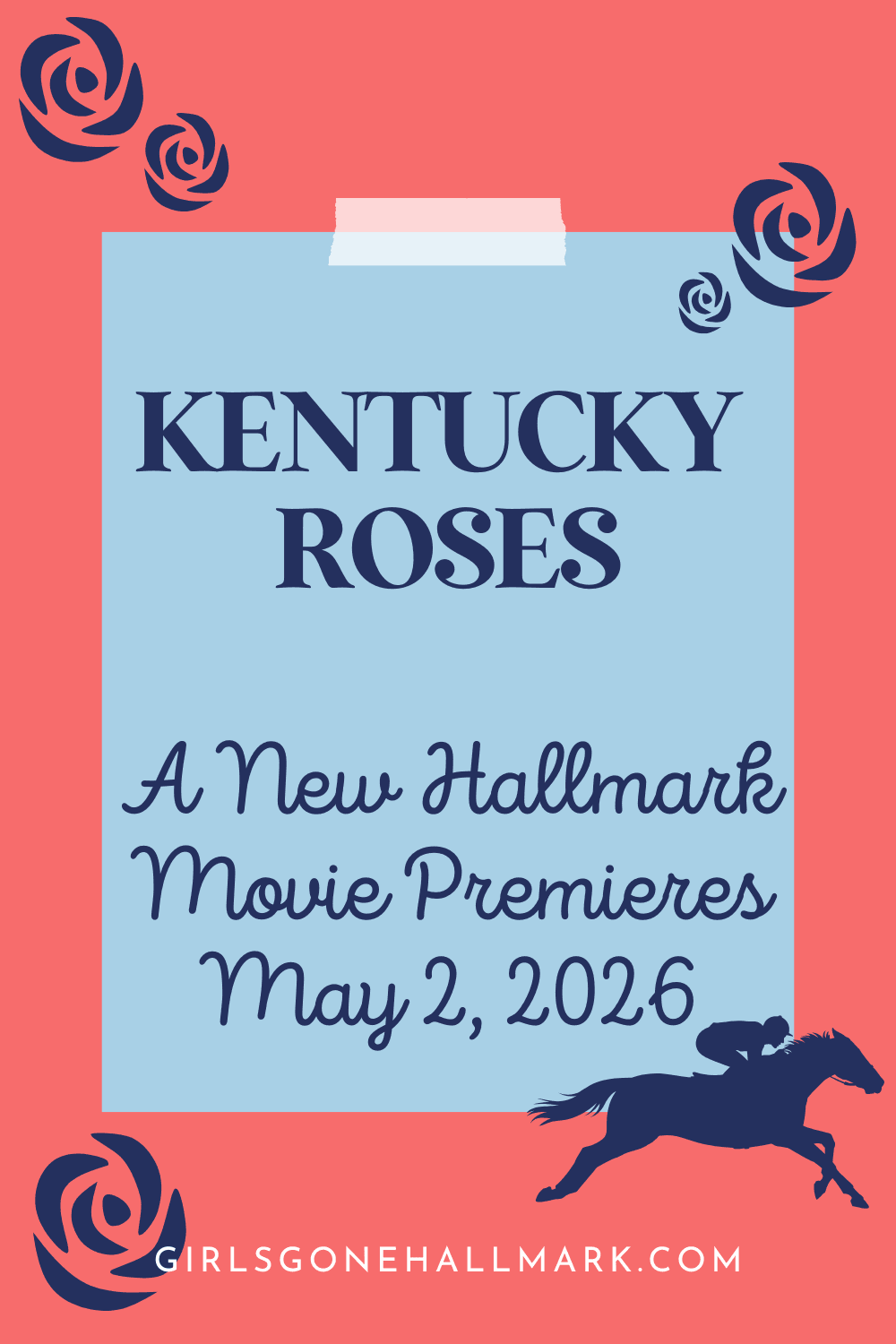 All of the details about Hallmark's new movie Kentucky Roses premiering on May 2, 2026