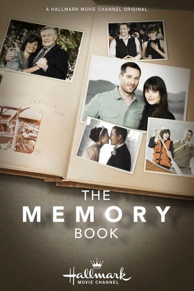 The Memory Book movie poster (Hallmark Channel - 2014). The Memory Book was Luke Macfarlane's Hallmark debut, co-starring Meghan Ory. | A complete guide to Luke Macfarlane Hallmark movies, plus his Hallmark+ series and what’s next for the fan-favorite actor.